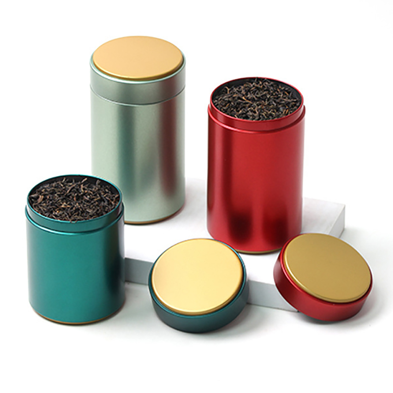Coffee Tea Sugar Canisters - Portátil cor sólida selada caixa de