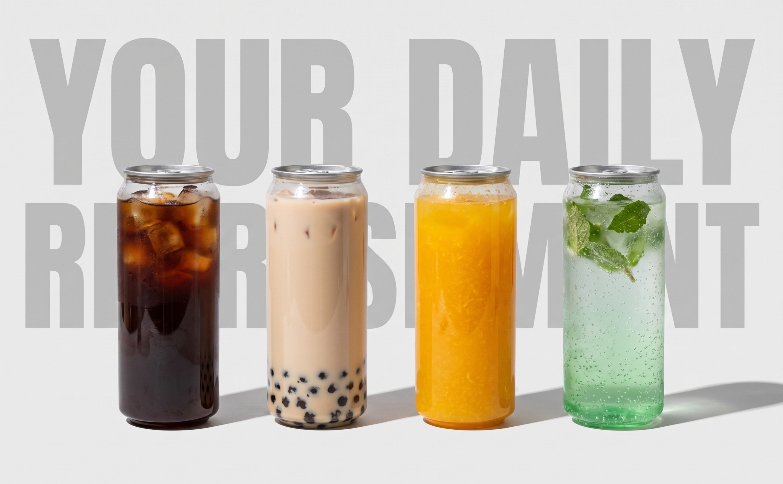 Juice Tea Coffee - 10 Frascos Portáteis Selados para Conservas