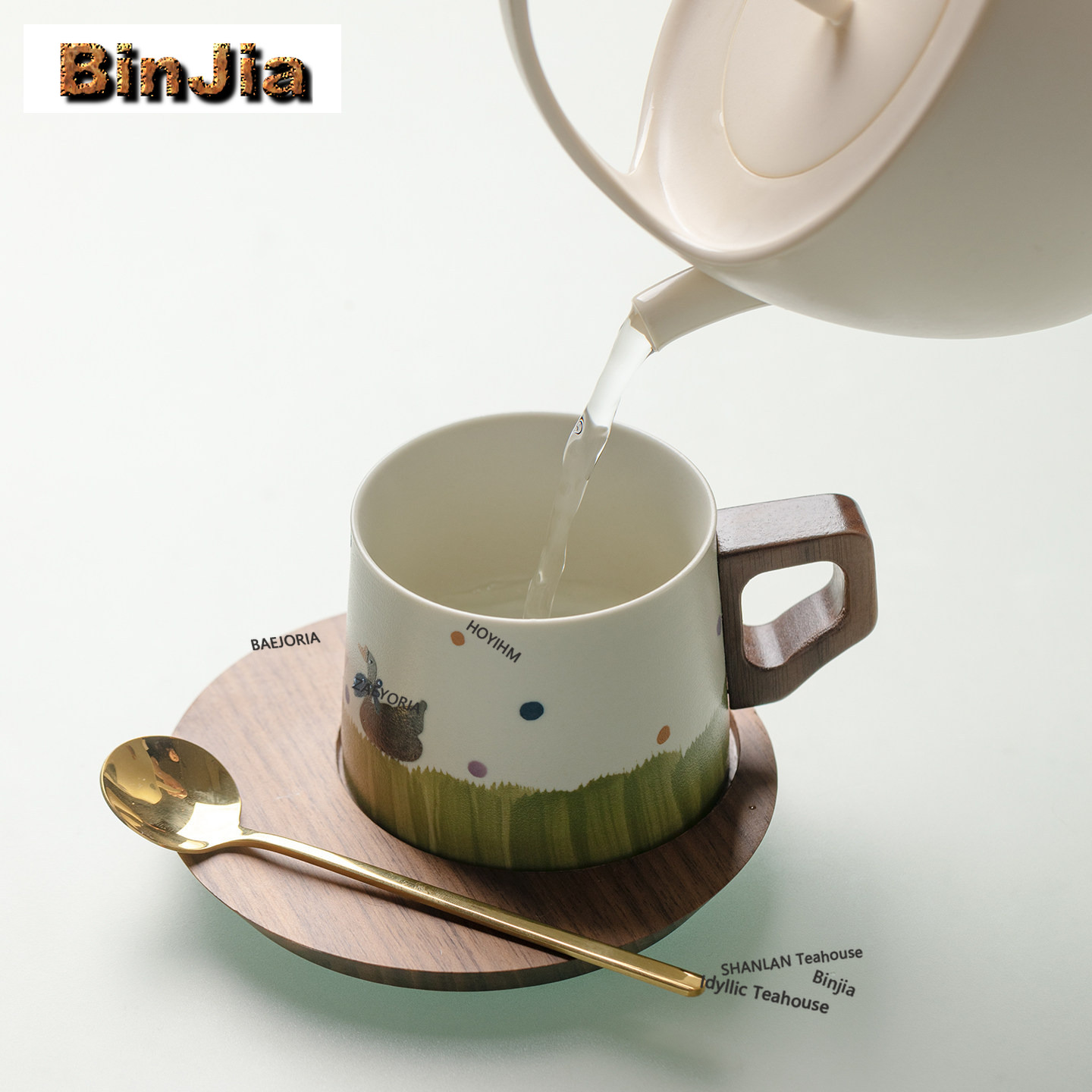 BAEJORIA Caneca de Café Green  - Coffee Tea Gift Set avaliação e preço