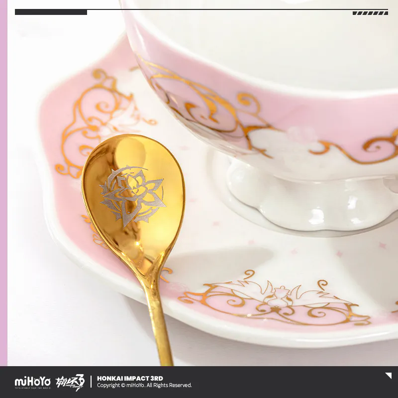 [Genuíno] mihoyo jogo elysia x - Coffee Tea Gift Set avaliação e preço