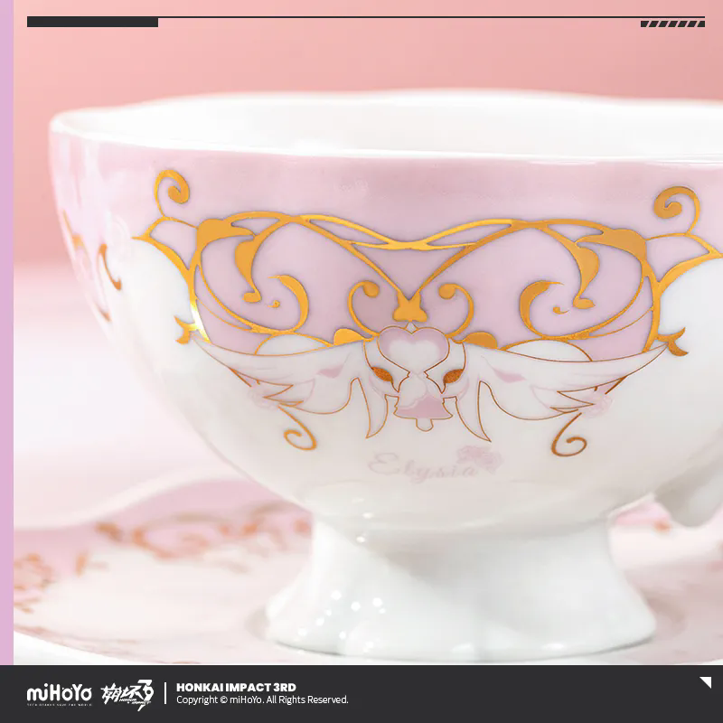 [Genuíno] mihoyo jogo elysia x - Coffee Tea Gift Set avaliação e preço