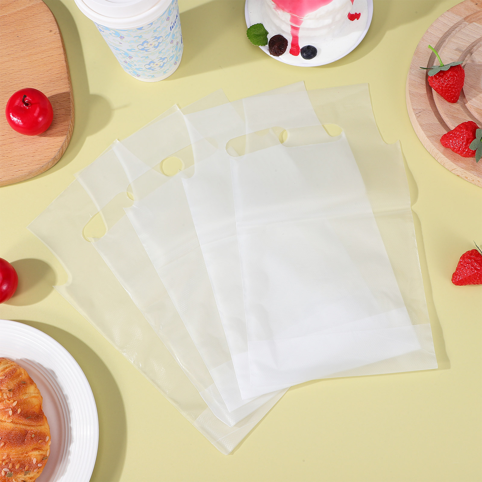 500 Sacos Transparentes com Al - Coffee Tea Drink avaliação e preço