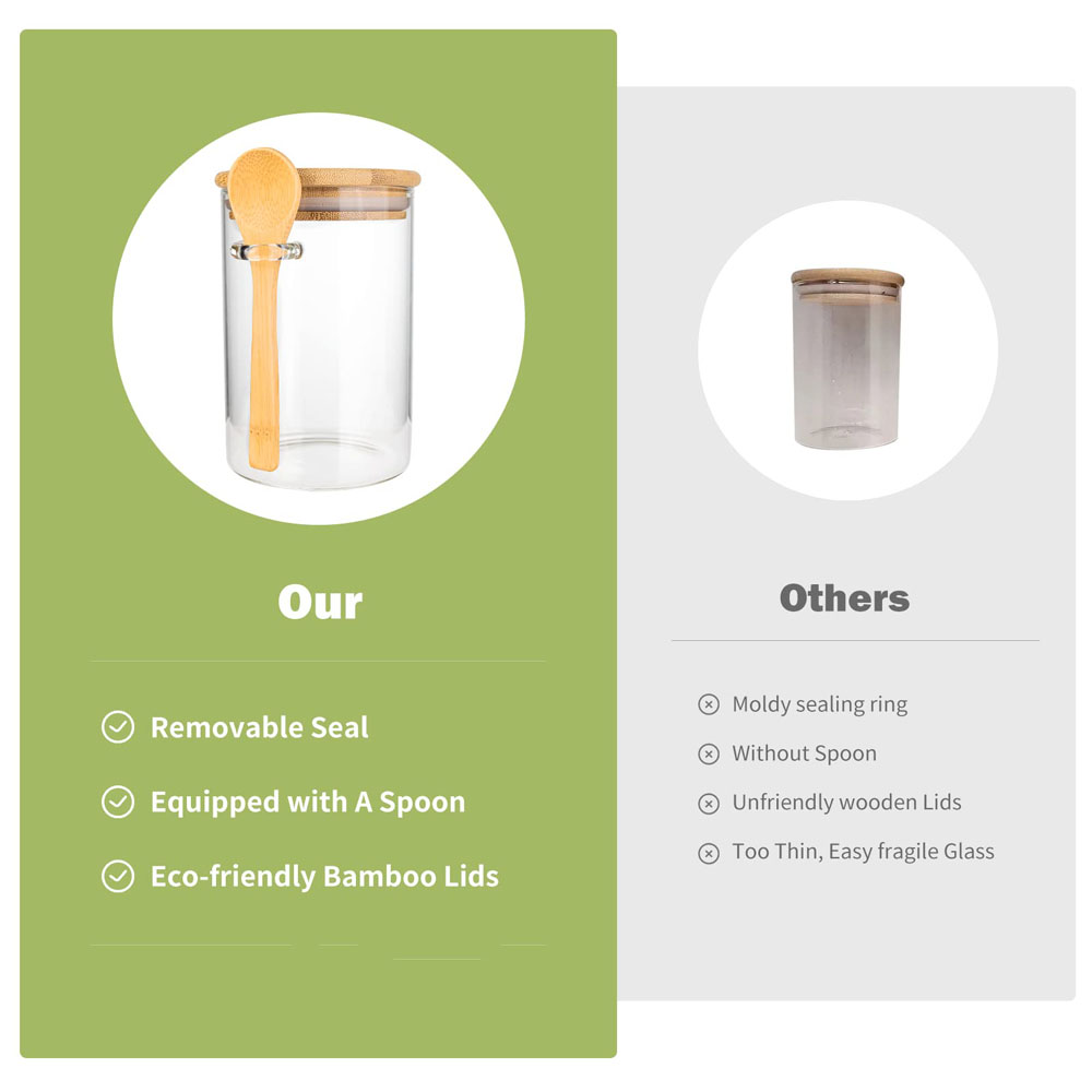 Recipientes Plásticos Hermétic - Coffee Tea Sugar Canisters avaliação e preço