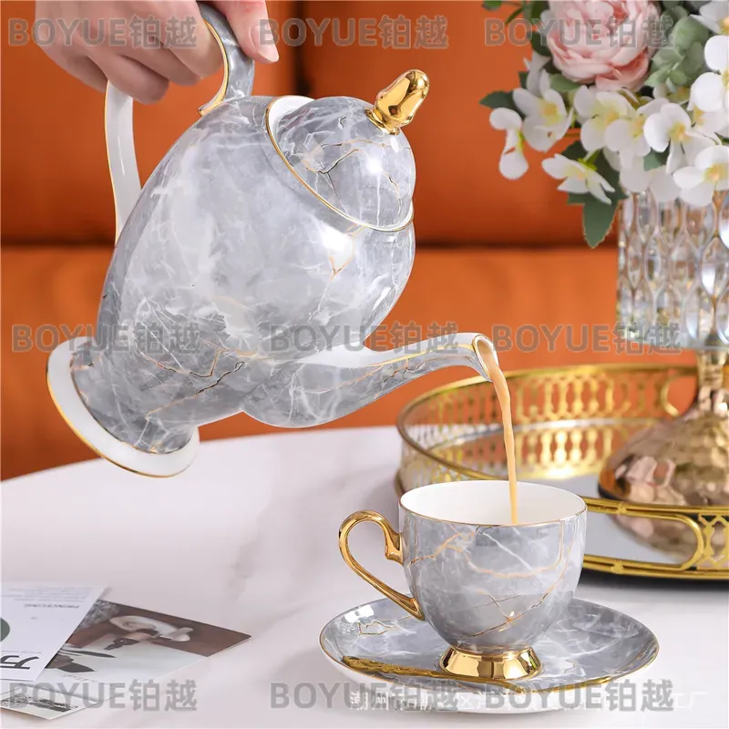 Conjunto de Xícara e Prato de  - Coffee Tea Gift Set avaliação e preço