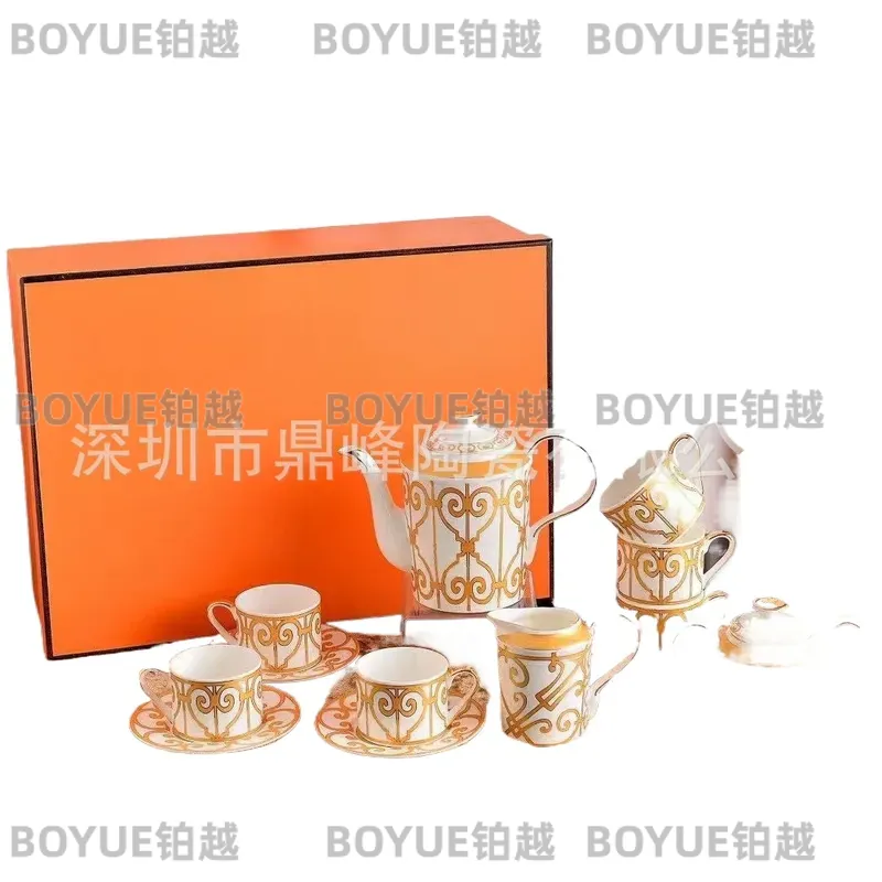 Conjunto de Xícara e Prato de  - Coffee Tea Gift Set avaliação e preço