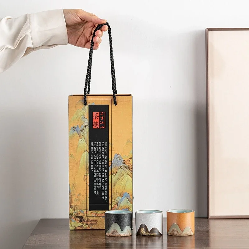 Caixa de presente, xícara de c - Coffee Tea Gift Set avaliação e preço