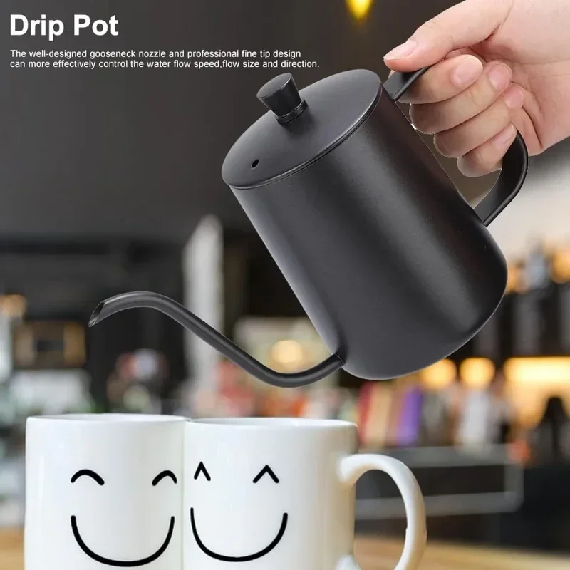 Chaleira de gotejamento de aço - Tea And Coffee Kettle avaliação e preço
