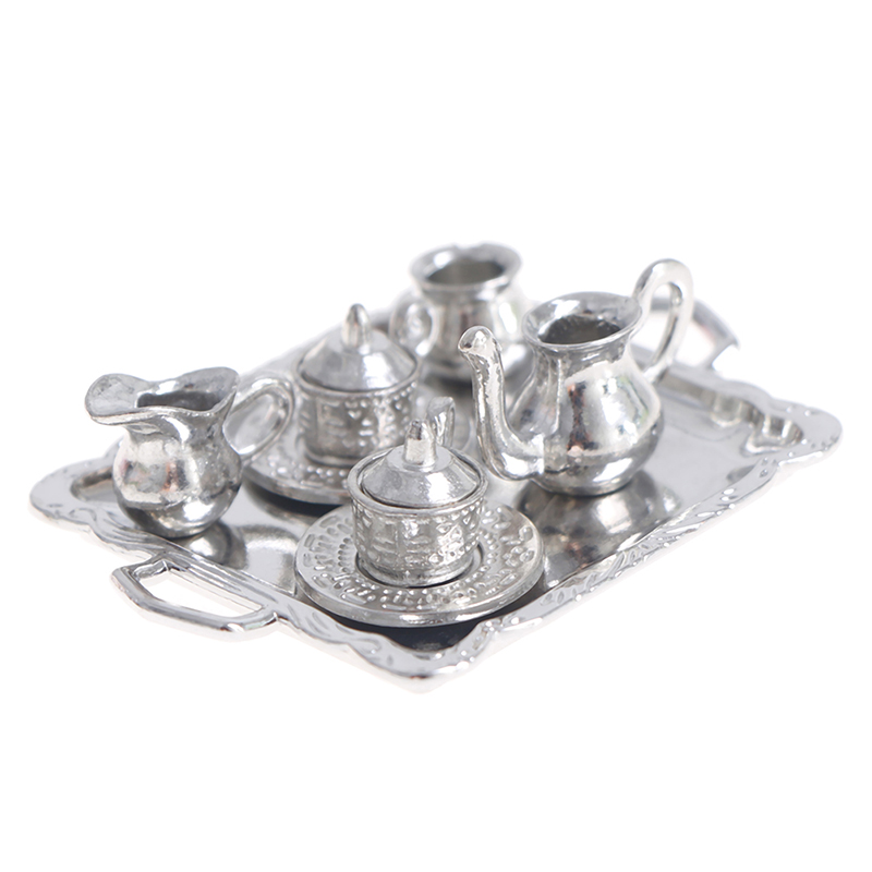 10 pçs/set 1/12 casa de boneca - Coffee Tea Gift Set avaliação e preço