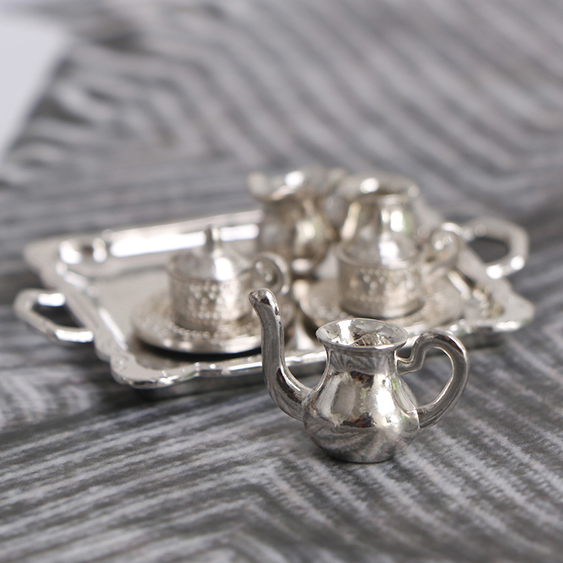 10 pçs/set 1/12 casa de boneca - Coffee Tea Gift Set avaliação e preço
