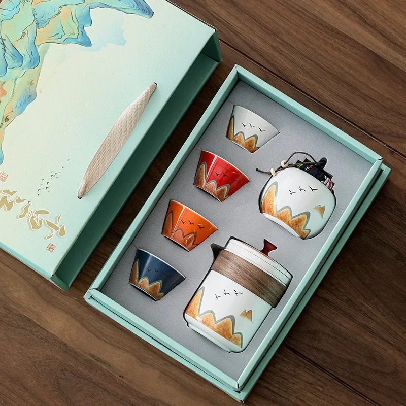 Caixa de presente, xícara de c - Coffee Tea Gift Set avaliação e preço
