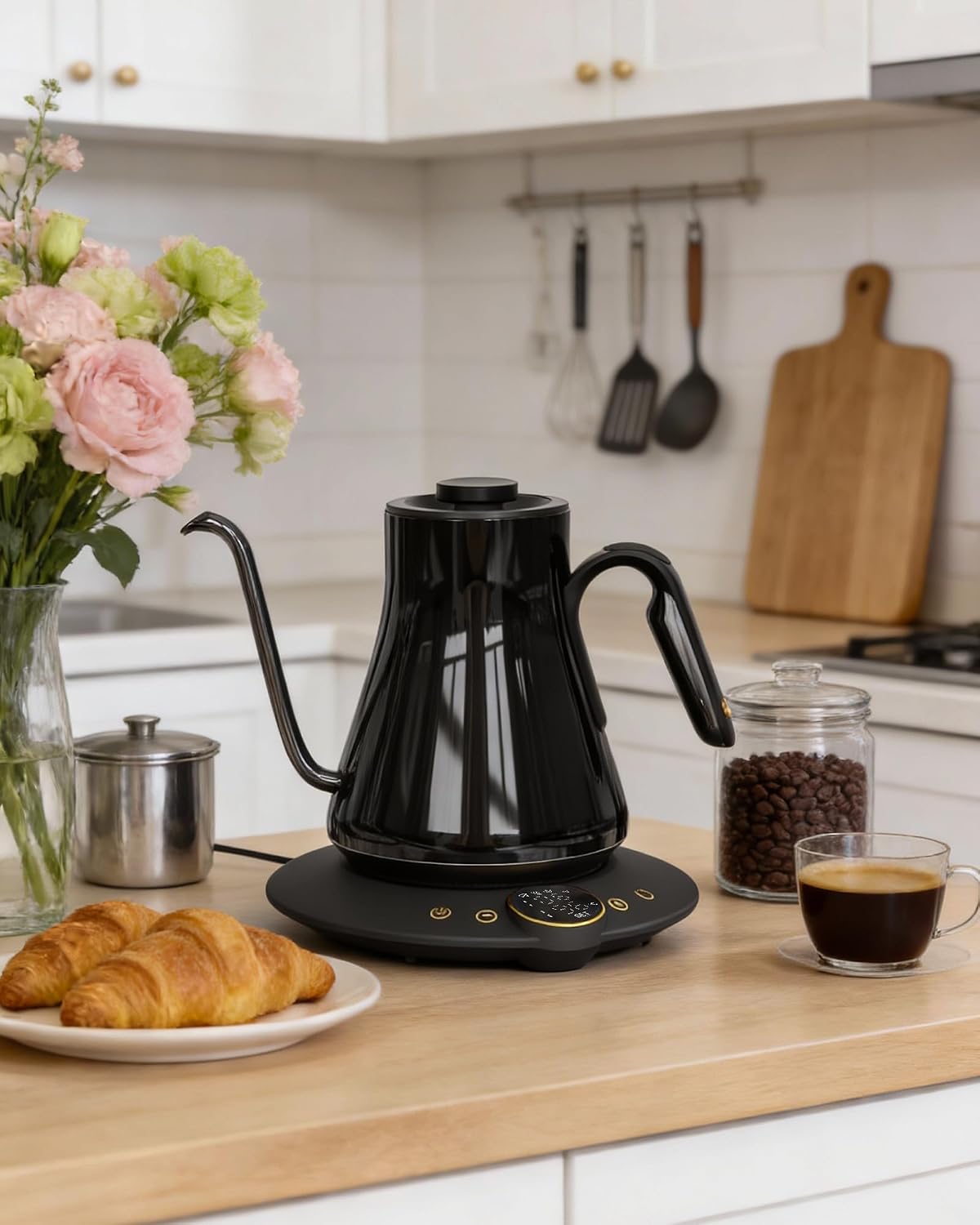 Chaleira Elétrica Gooseneck, ± - Tea And Coffee Kettle avaliação e preço