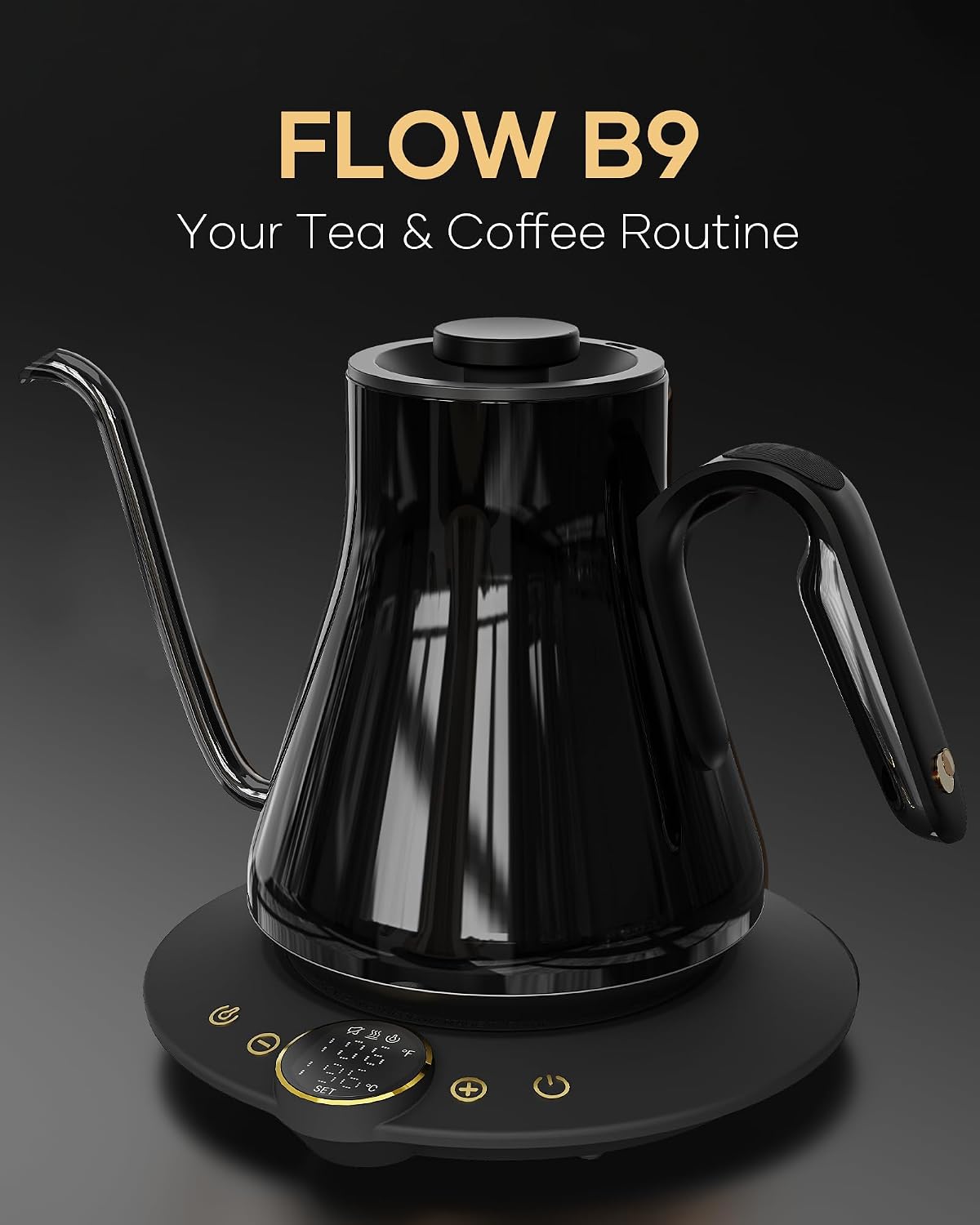 Chaleira Elétrica Gooseneck, ± - Tea And Coffee Kettle avaliação e preço