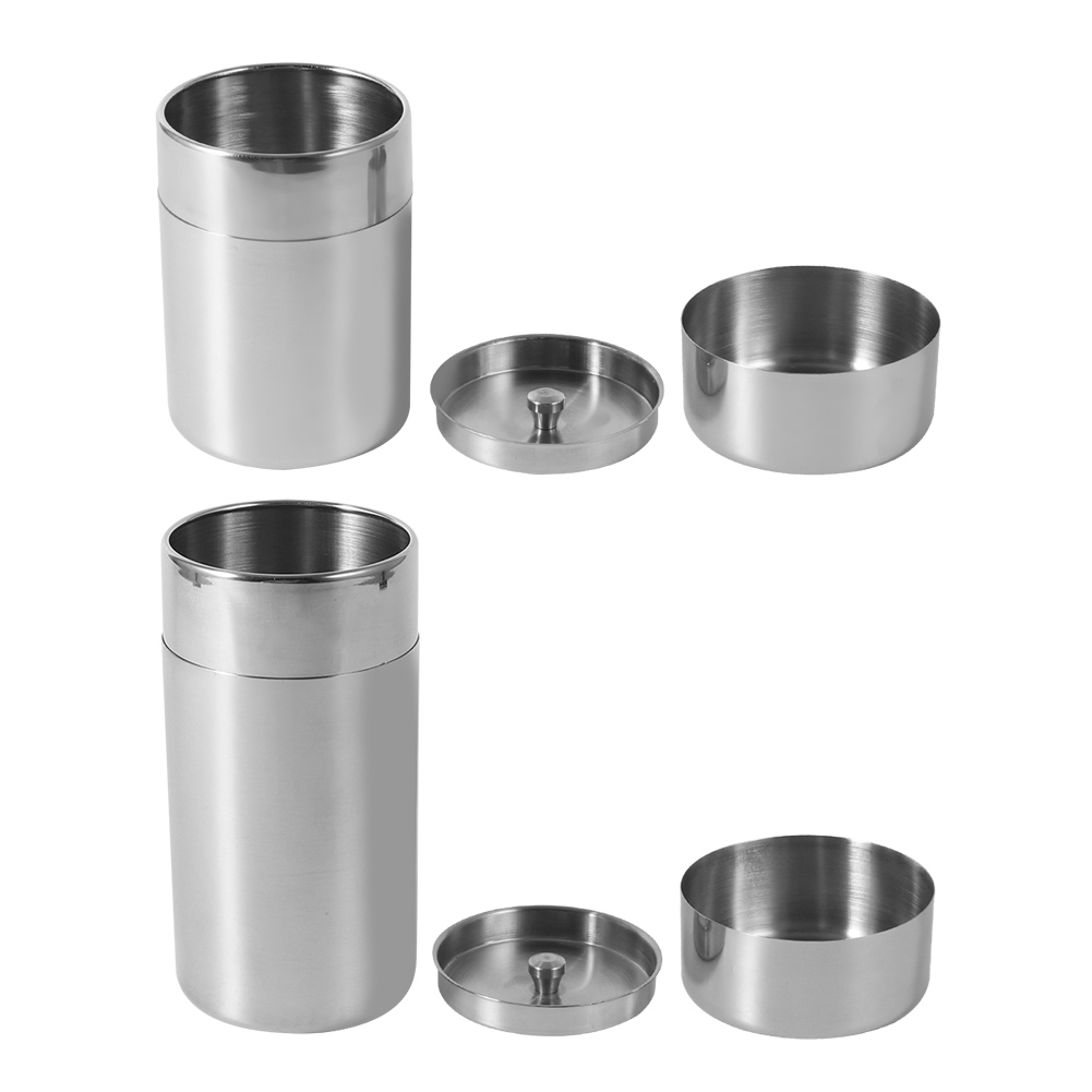 Vasilha De Folha De Chá De Aço - Coffee Tea Sugar Canisters avaliação e preço