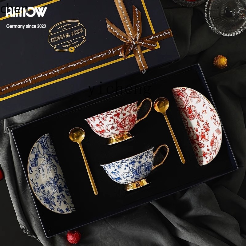Conjunto de chá da tarde com x - Coffee Tea Gift Set avaliação e preço