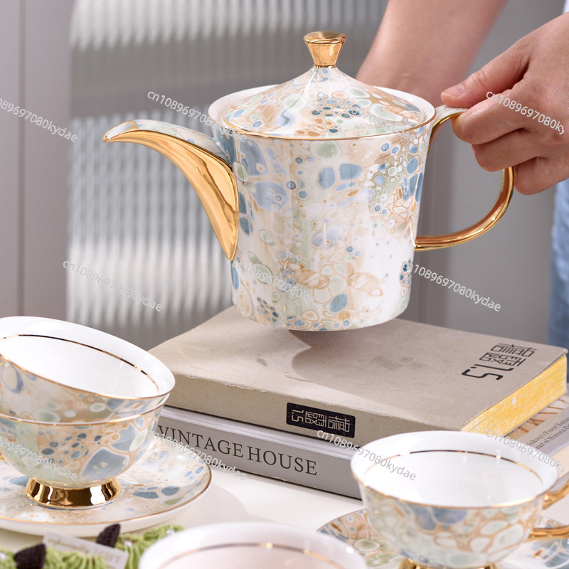 Xícara de café, chaleira de ce - Coffee Tea Gift Set avaliação e preço