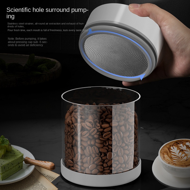 Vácuo elétrica Grãos de Café J - Coffee Tea Sugar Canisters avaliação e preço