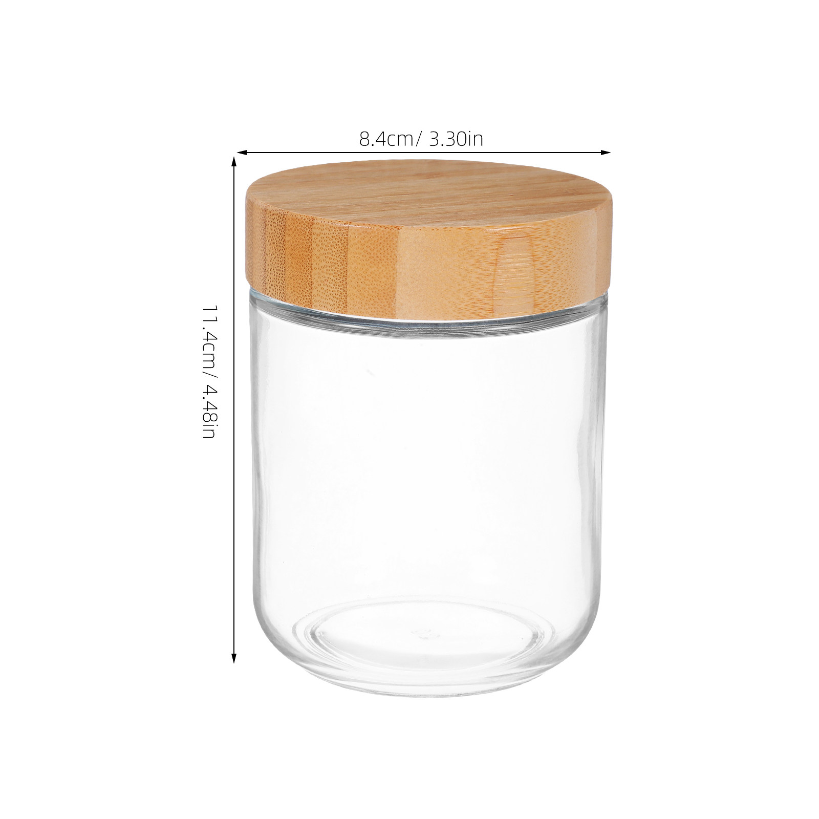 4 Potes de Vidro Resistentes c - Coffee Tea Sugar Canisters avaliação e preço