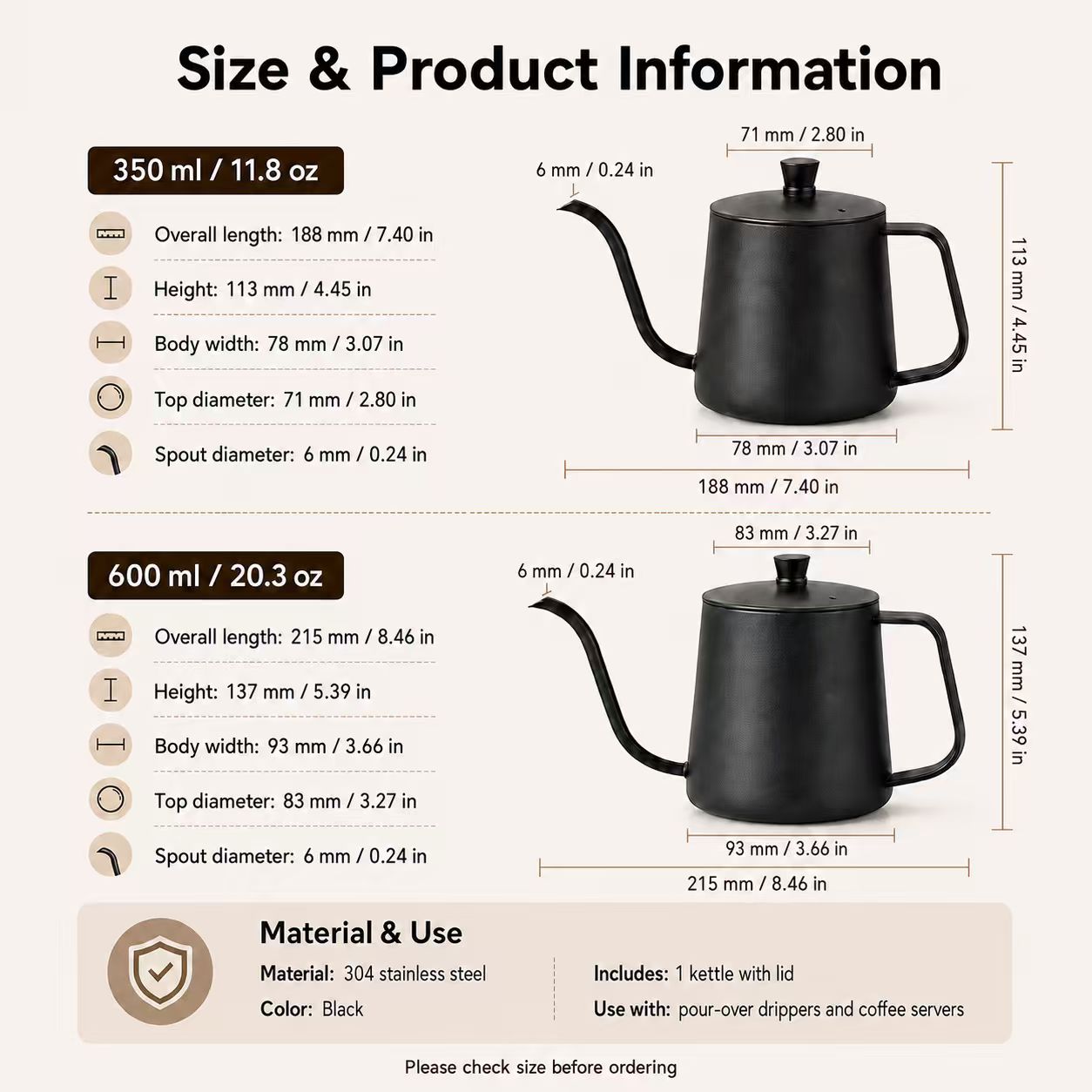 Cafeteira de Aço Inoxidável 30 - Tea And Coffee Kettle avaliação e preço