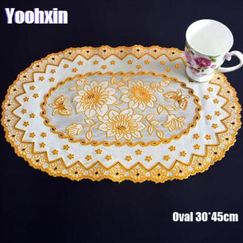 Quente oval laço pvc ouro plás - Coffee Tea Place avaliação e preço