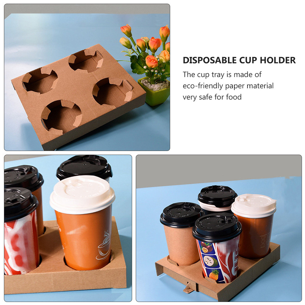 10 Peças de Bandejas de Papel  - Coffee Tea Drink avaliação e preço