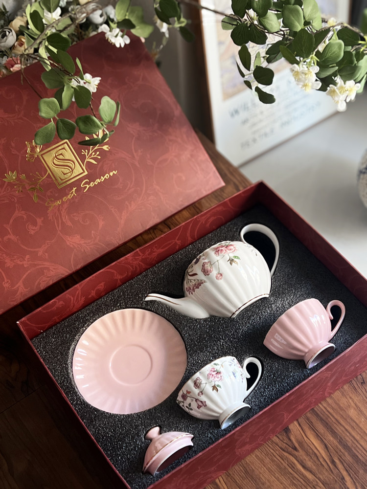 Conjunto de Canecas de Café Es - Coffee Tea Gift Set avaliação e preço