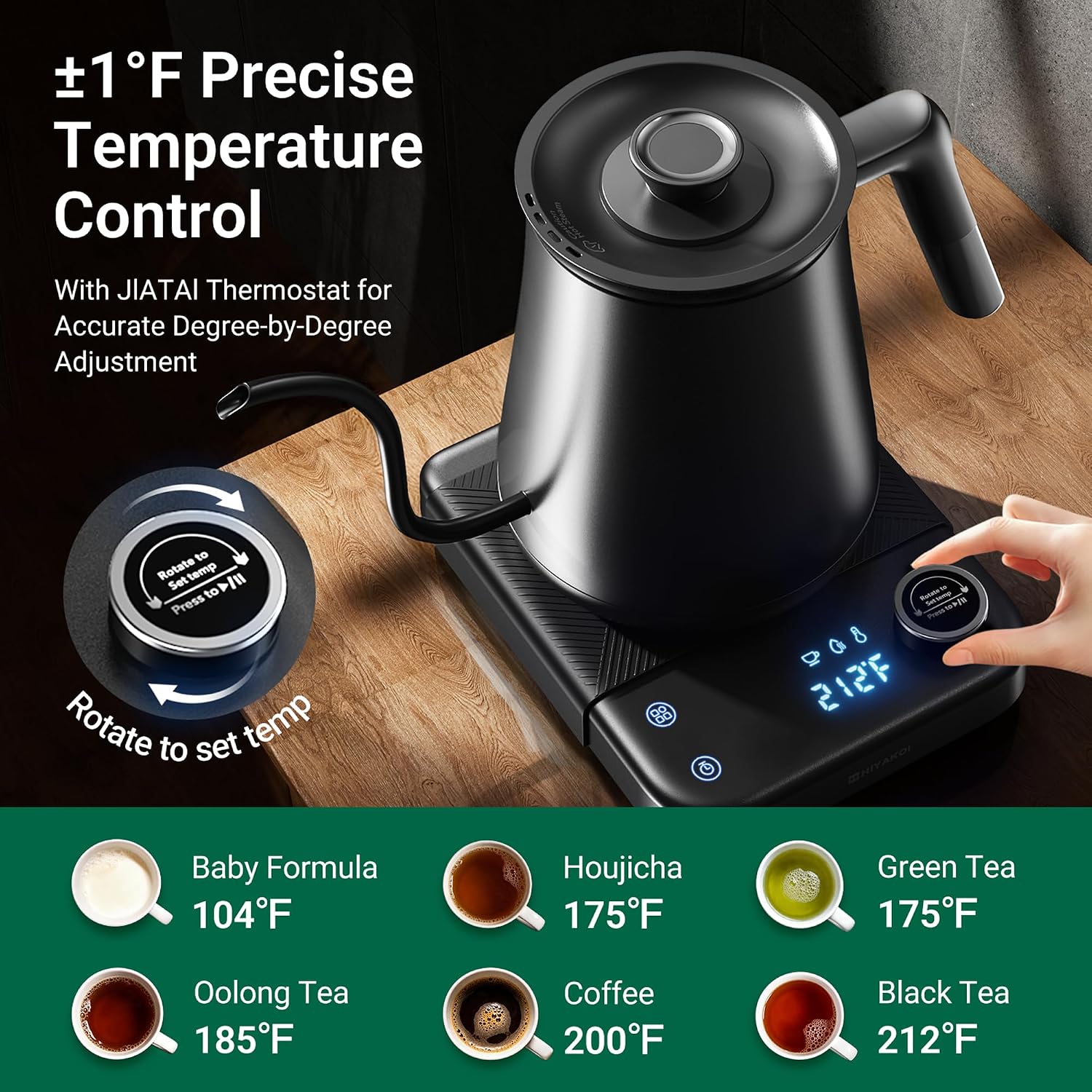 Chaleira Elétrica Gooseneck co - Tea And Coffee Kettle avaliação e preço