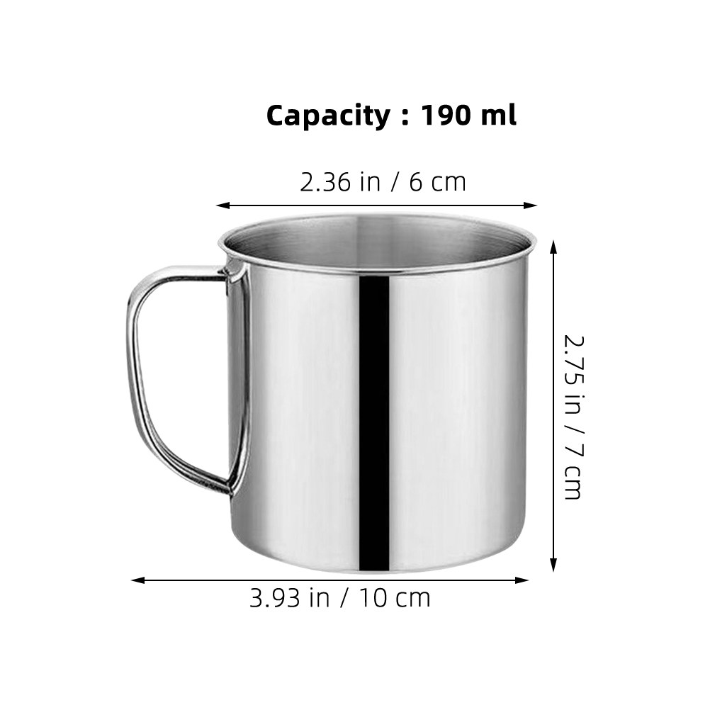 4 Copos Infantis de Aço Inoxid - Water Tea And Coffee avaliação e preço