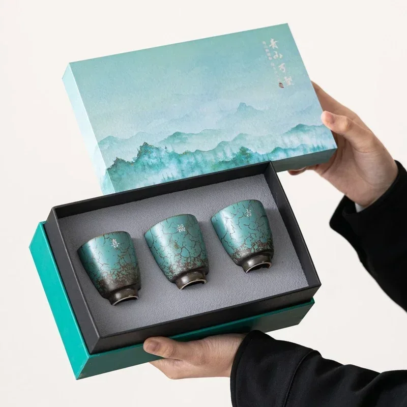 Caixa de presente, xícaras de  - Coffee Tea Gift Set avaliação e preço