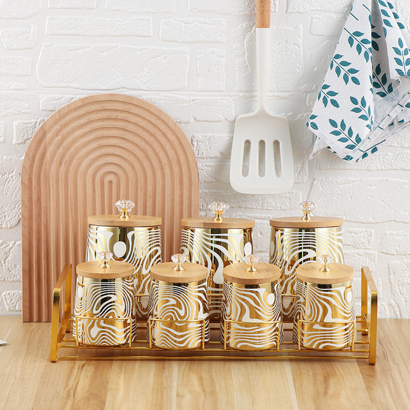 Conjunto de recipientes de coz - Coffee Tea Sugar Canisters avaliação e preço