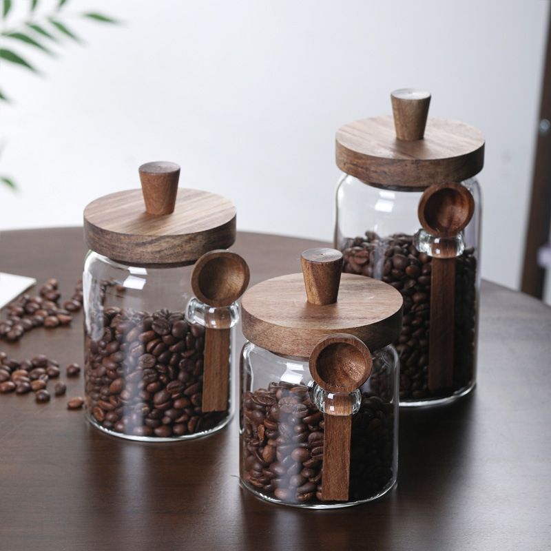 Pote de Vidro para Armazenamen - Coffee Tea Sugar Canisters avaliação e preço
